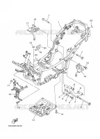 CADRE pour Yamaha MAJESTY ABS 2003