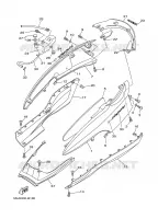 COUVERCLE LATERAL pour Yamaha MAJESTY ABS 2003