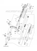 DIRECTION pour Yamaha MAJESTY ABS 2003