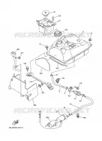 RESERVOIR A ESSENCE pour Yamaha MAJESTY ABS 2003