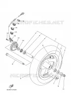 ROUE AVANT pour Yamaha MAJESTY ABS 2003