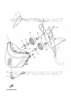 PHARE  pour Yamaha MAJESTY ABS 2003