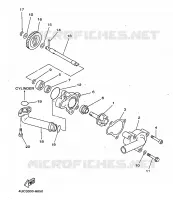 POMPE A EAU pour Yamaha MAJESTY 1998