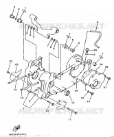 CARTER MOTEUR pour Yamaha MAJESTY 1998