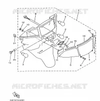 FEU ARRIERE pour Yamaha MAJESTY 1998