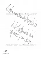 TRANSMISSION pour Yamaha XMAX 2005