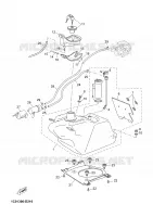 RESERVOIR A ESSENCE pour Yamaha XMAX 2005