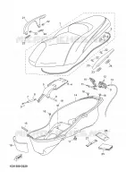SELLE pour Yamaha XMAX 2005