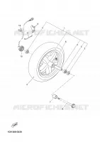 ROUE AVANT pour Yamaha XMAX 2005