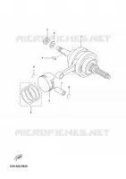 VILEBREQUIN / PISTON pour Yamaha XMAX 2007