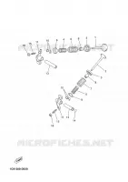 SOUPAPE pour Yamaha XMAX 2007