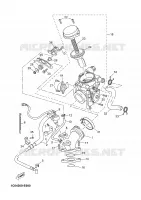 ADMISSION pour Yamaha XMAX 2007