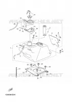 RESERVOIR A ESSENCE pour Yamaha XMAX 2007