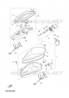 FEU ARRIERE pour Yamaha XMAX 2007