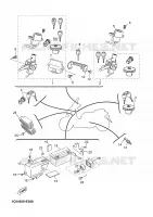 PARTIE ELECTRIQUE 1 pour Yamaha XMAX 2007