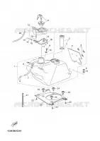 RESERVOIR A ESSENCE pour Yamaha XMAX 2008
