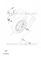 ROUE AVANT pour Yamaha XMAX 2008
