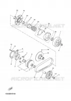 EMBRAYAGE DE DEMARREUR pour Yamaha XMAX 2009