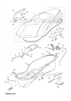 SELLE pour Yamaha XMAX 2009