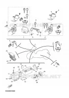 PARTIE ELECTRIQUE 1 pour Yamaha XMAX 2009