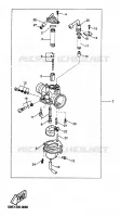 CARBURATEUR pour Yamaha AEROX 2000
