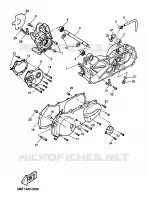 CARTER MOTEUR pour Yamaha AEROX 2000