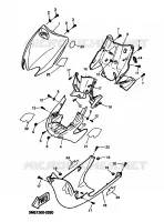 PROTEGE JAMBES pour Yamaha AEROX 2000