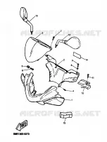 CARENAGES 1  pour Yamaha AEROX 2000