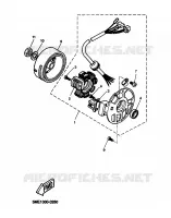 ALLUMAGE pour Yamaha AEROX 2000