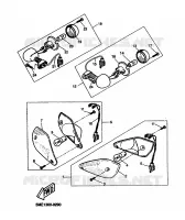 CLIGNOTANT pour Yamaha AEROX 2000