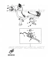 COMMODO / LEVIER pour Yamaha AEROX 2000