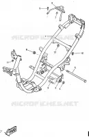 CADRE pour Yamaha AEROX 1997