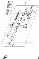 FOURCHE pour Yamaha AEROX 1997