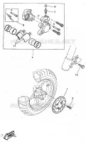 ETRIER DE FREIN AVANT pour Yamaha AEROX 1997