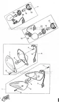 CLIGNOTANT pour Yamaha AEROX 1997