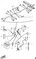PARTIE ELECTRIQUE 2 pour Yamaha AEROX 1997