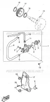 POMPE A HUILE pour Yamaha AEROX 1997