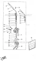 CARBURATEUR pour Yamaha AEROX 1997