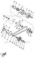 EMBRAYAGE DE DEMARREUR pour Yamaha AEROX 1997