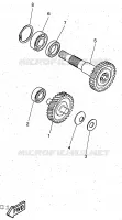 TRANSMISSION pour Yamaha AEROX 1997