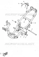 CADRE pour Yamaha AEROX 1997