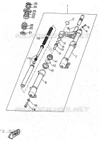 FOURCHE pour Yamaha AEROX 1997