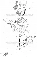 RESERVOIR A ESSENCE pour Yamaha AEROX 1997