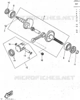 VILEBREQUIN / PISTON pour Yamaha AEROX 1997