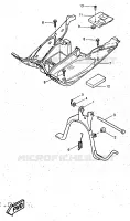 SUPPORT / REPOSE PIEDS pour Yamaha AEROX 1997