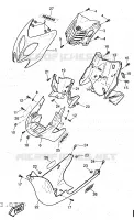 PROTEGE JAMBES pour Yamaha AEROX 1997