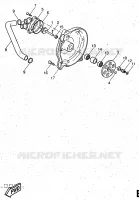 POMPE A EAU pour Yamaha AEROX 1997