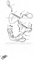 CARENAGES 1  pour Yamaha AEROX 1997