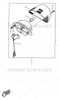FEU ARRIERE pour Yamaha AEROX 1997