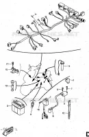 PARTIE ELECTRIQUE 2 pour Yamaha AEROX 1997